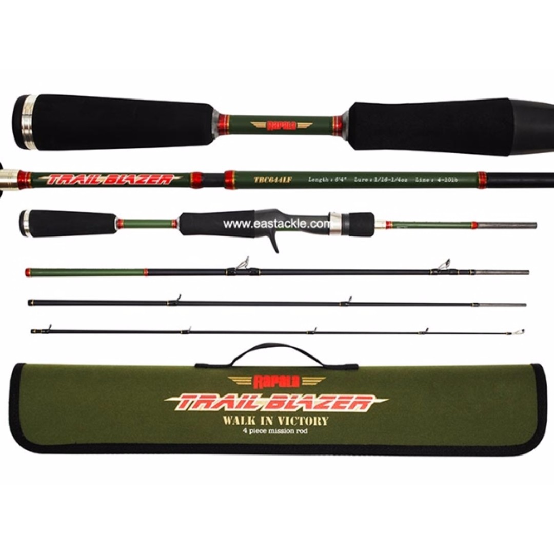 Rapala trail blazer 4pc travel rod Clearance