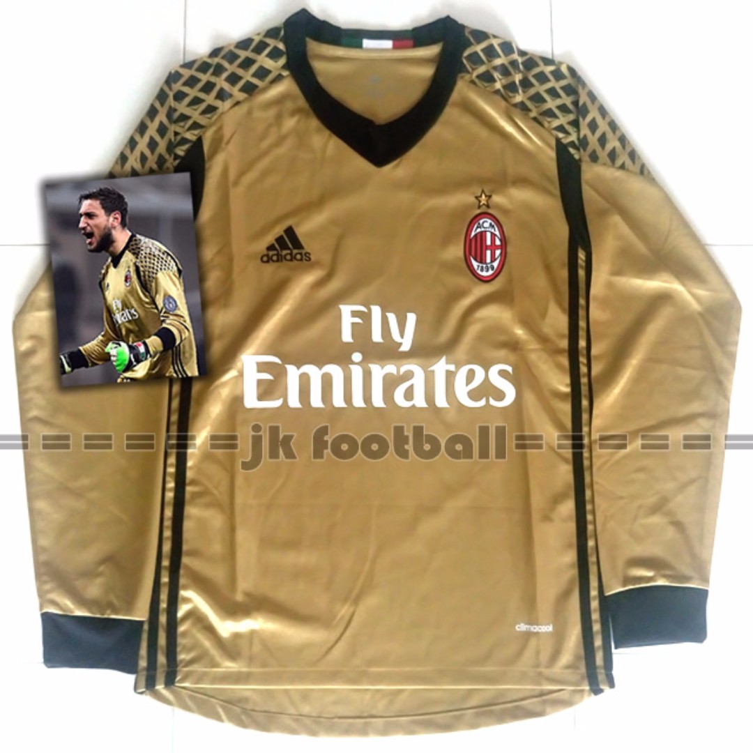 AC Milan Goalkeeper Jersey, Sports 