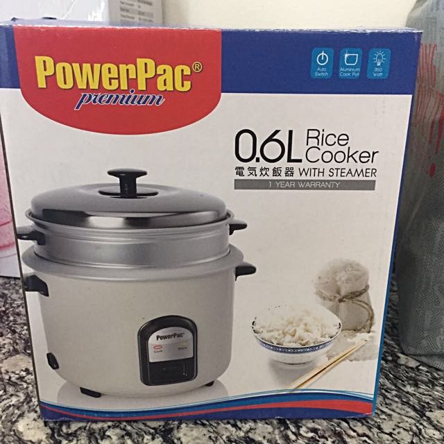 Rice Cooker (Power Pac), TV & Home Appliances, Kitchen Appliances