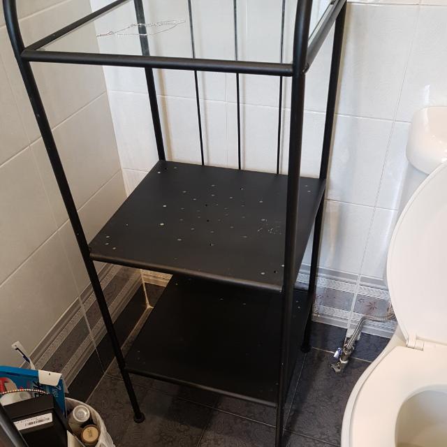 Ronnskar Ikea Bathroom Shelving Unit, Furniture & Home Living