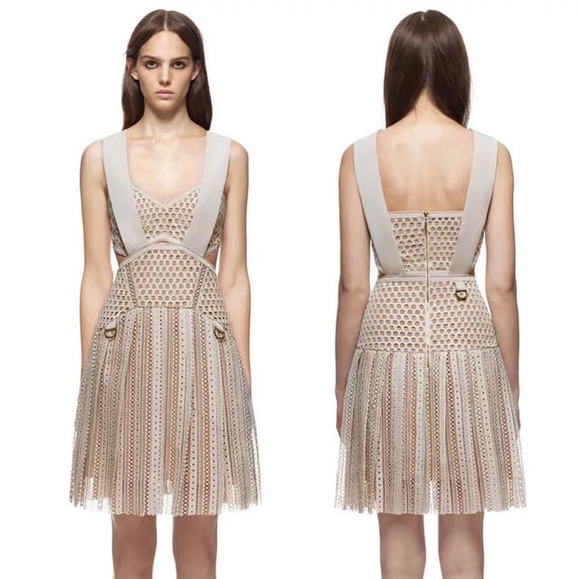 Self portrait nude dress Outlet