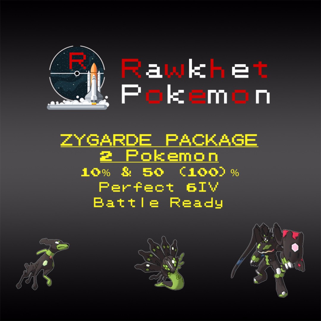 Zygarde Package 2x 10 50 100 Complete 6iv Battle Ready Pokemon Ultra Sun Moon Gen 7 Toys Games Video Gaming In Game Products On Carousell - image id for roblox plaza robux frenzy