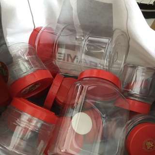 Chinese new year Cookie Containers / CNY Storage Jars