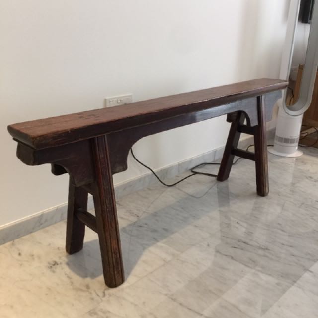 Antique Chinese Bench Furniture Tables Chairs On Carousell