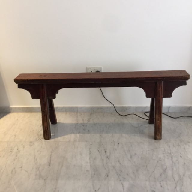 Antique Chinese Bench Furniture Tables Chairs On Carousell