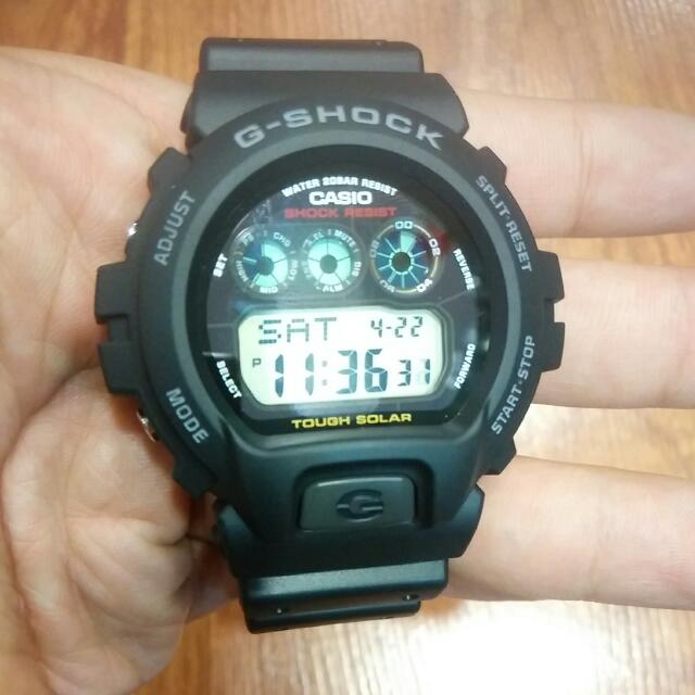 Casio G Shock G 6900 1 Tough Solar G6900 1 On Carousell