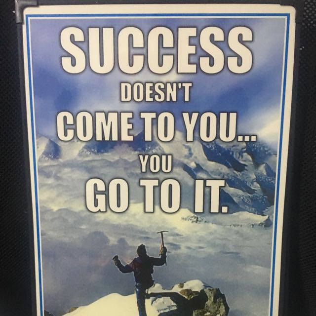 Framed motivational posters, Furniture & Home Living, Home Decor