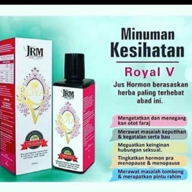 Jrm Royal V Health Beauty Bath Body On Carousell