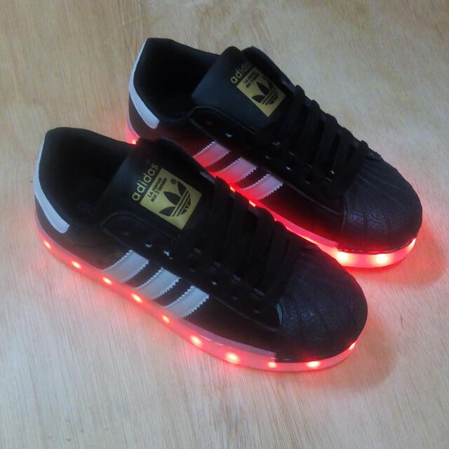 Kasut Lampu Led Women s Fashion Footwear Sneakers on Carousell