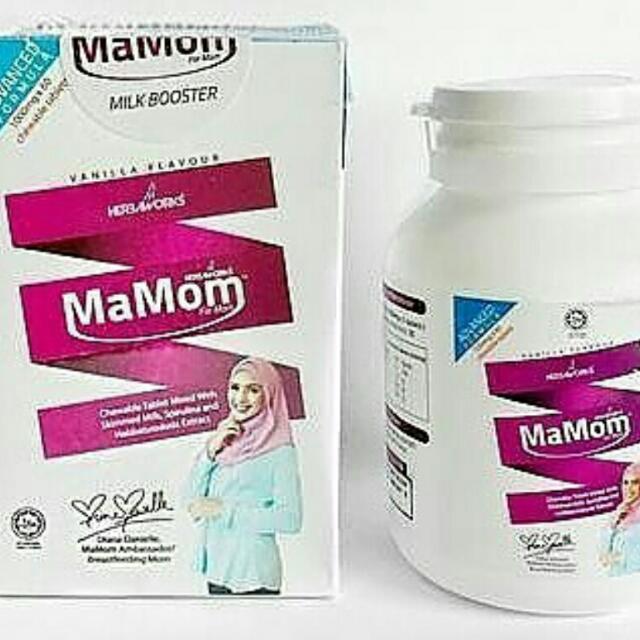 Mamom Milk Booster In Stock Babies Kids Nursing Feeding Breastfeeding Bottle Feeding On Carousell