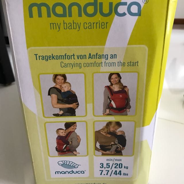 Manduca baby carrier instructions clearance