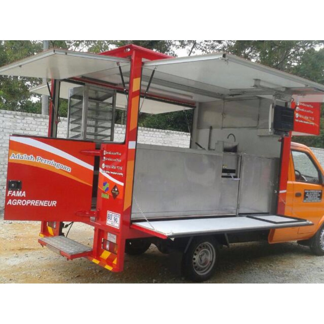 Sambung Bayar Dfsk Chana 1 3 Food Truck With Kitchen Cabinet Cars