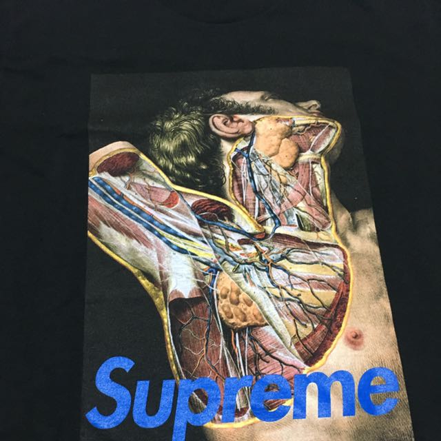 Supreme X Undercover Anatomy Tee Men s Fashion Tops Sets Tshirts Polo Shirts on Carousell