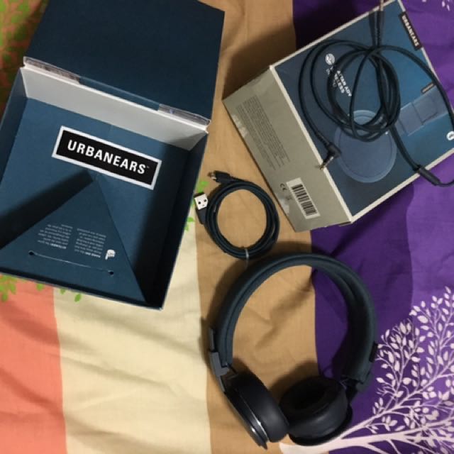 Urbanears Plattan ADV Wireless Headphones - Indigo, Audio, Headphones \u0026  Headsets on Carousell