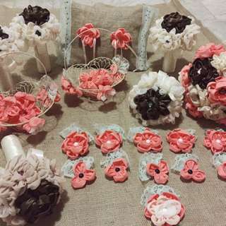 Fabric Flower For Wedding Package