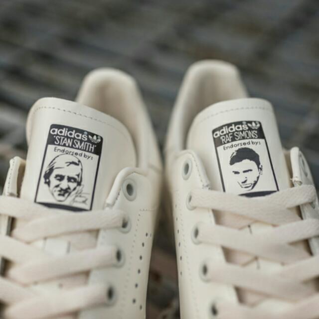 Adidas raf simons stan smith cream hot sale
