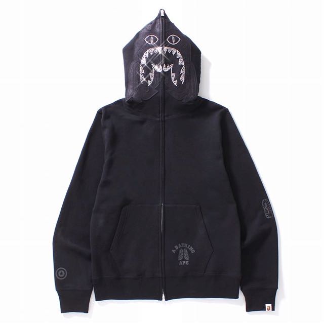 bape x swarovski hoodie