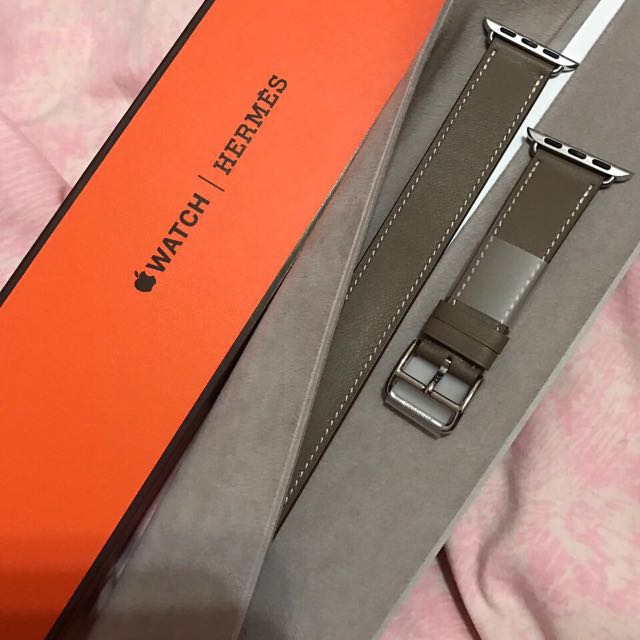 BNIB Hermes IWatch Etoupe Strap Luxury Watches on Carousell