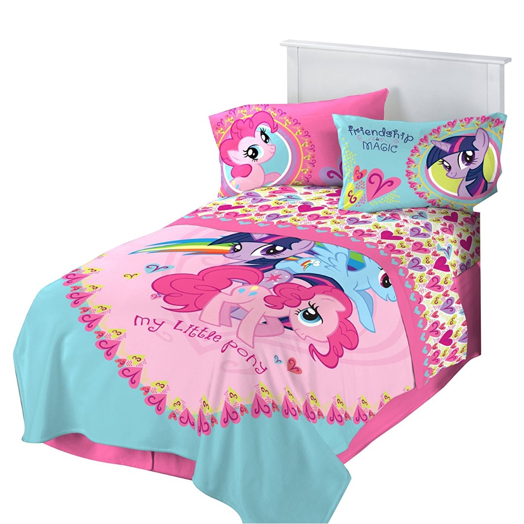 pink My Little Pony Girls Fleece Blanket