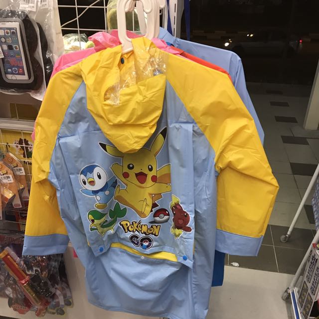 Brand New Pokemon Pikachu Raincoat Babies Kids Babies Kids