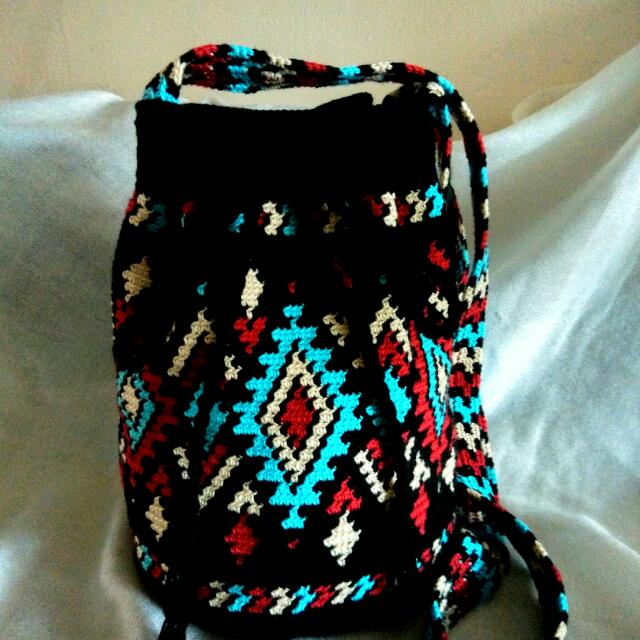tapestry crochet bag