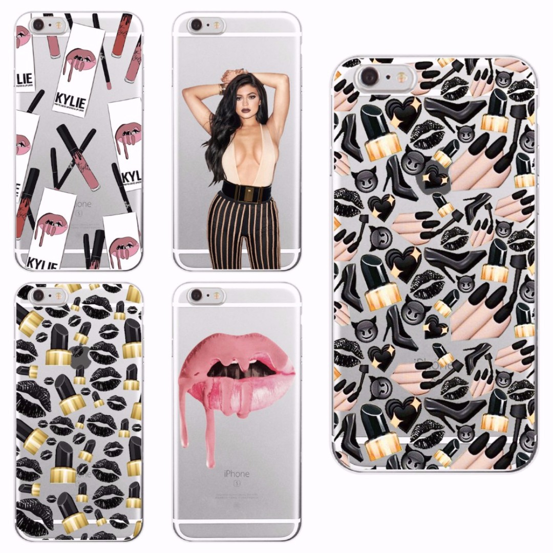 Free Delivery Sexy Kylie Jenner Cosmetics Makeup Tpu Phone Cover