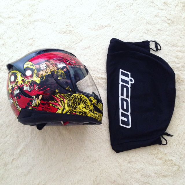 Icon chain brain helmet discount