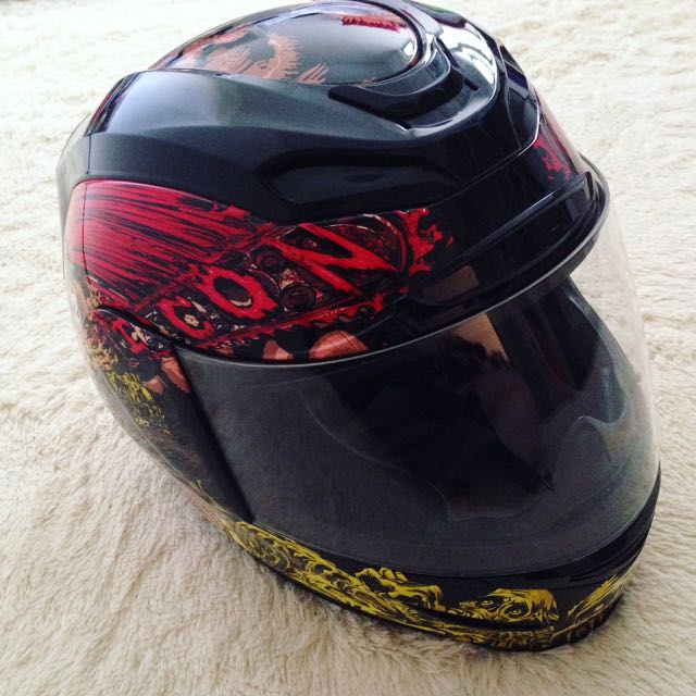 Icon chain brain helmet discount
