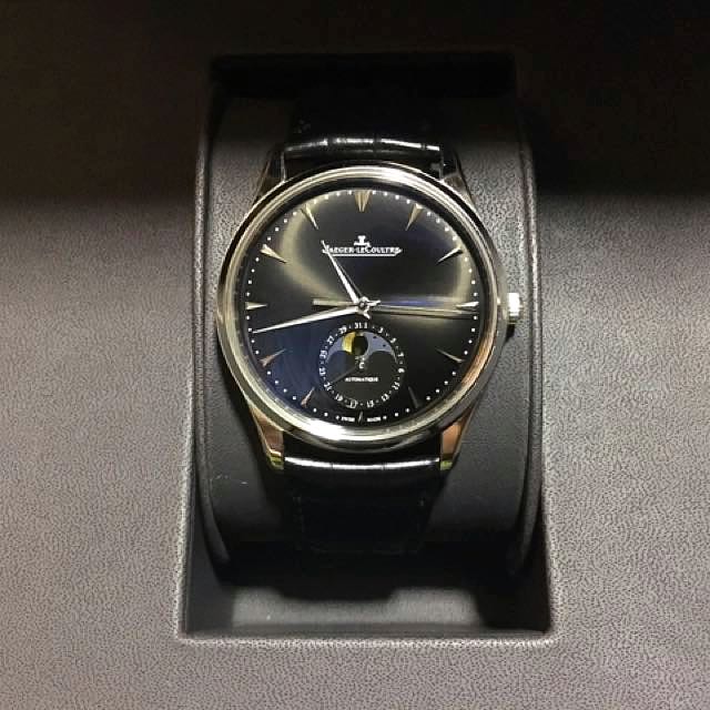 Jlc master ultra best sale thin moon black