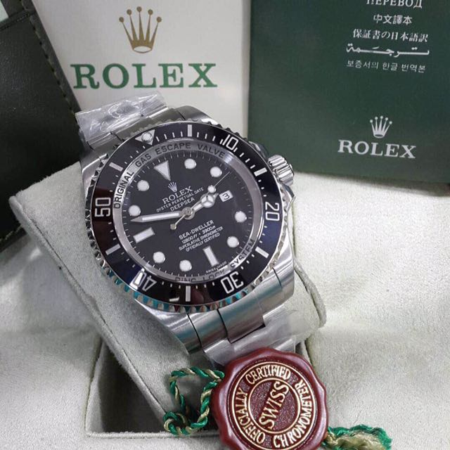 Jam Tangan Pria Rolex Deepsea Clone 1 1 Original Olshop Fashion