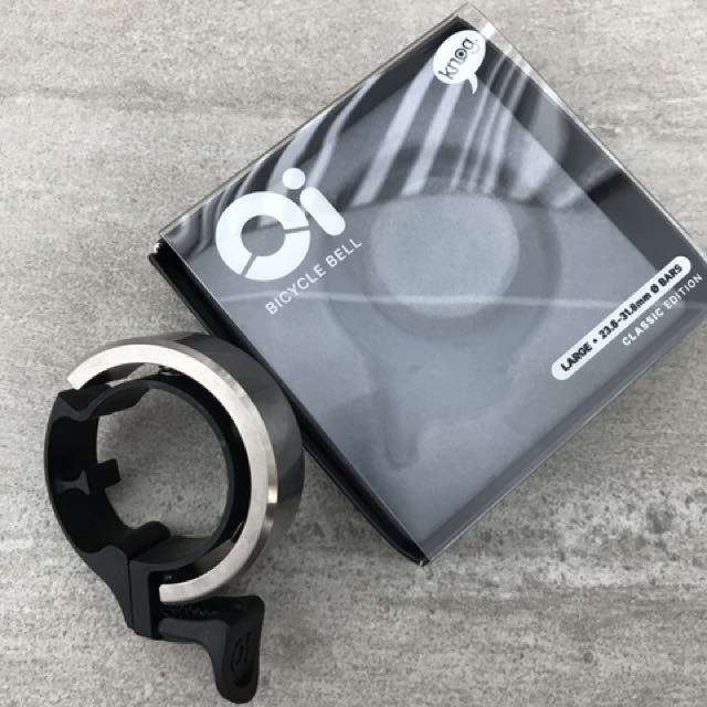 Knog Oi Bell Titanium Sports Equipment Bicycles Parts Bicycles on Carousell