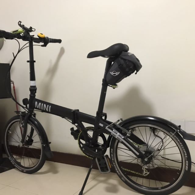 mini cooper folding bike