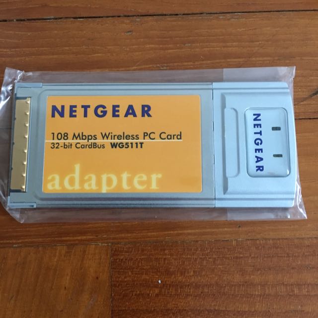 Netgear pc card wg511t driver for mac