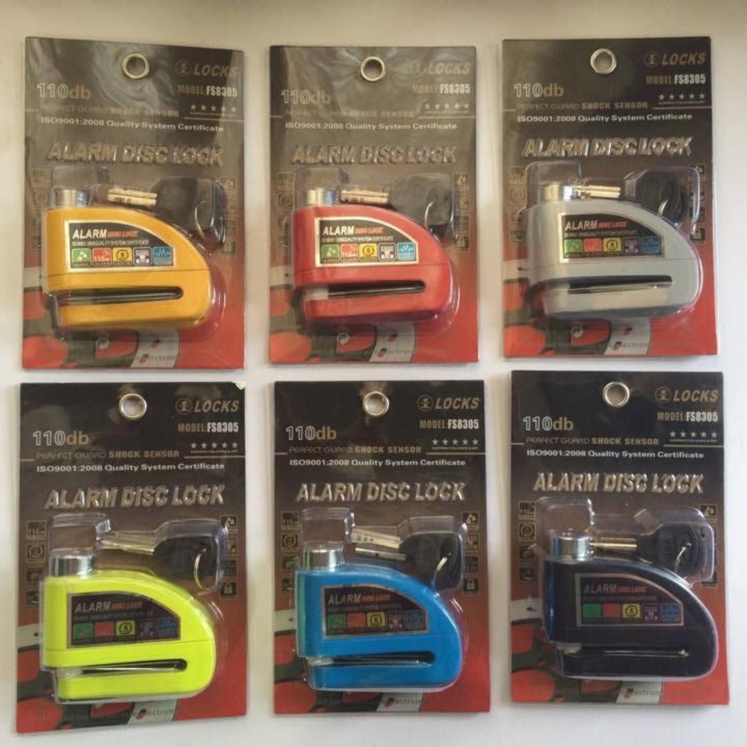 motorcycle lock system