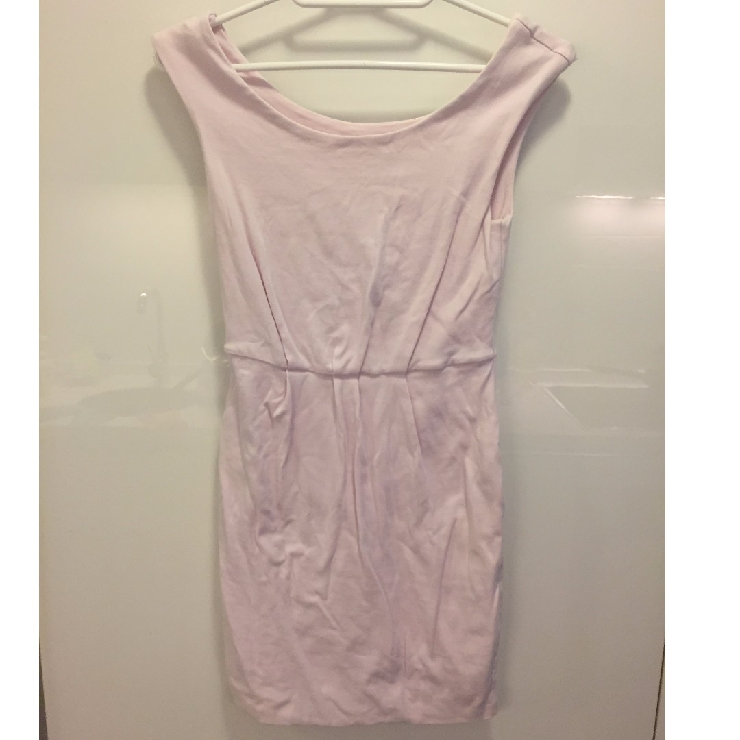 Sexy Body Hugging Light Pink Dress From Kookai In Australia