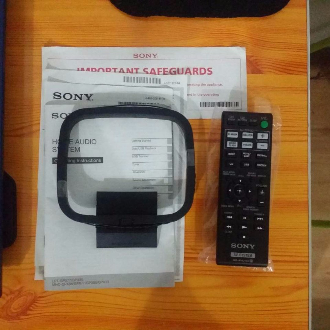 Sony Mini HiFi Component System LBTGPX77 (Moving out sale), Audio