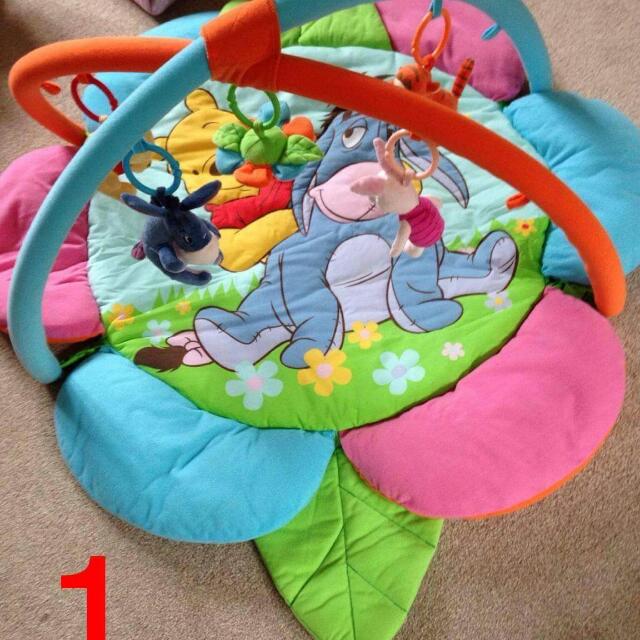 winnie the pooh baby play mat