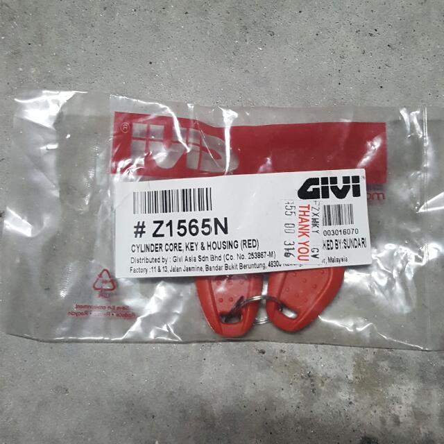 0705 Givi Or Kappa Box Key Lock For Sale Car Accessories On Carousell