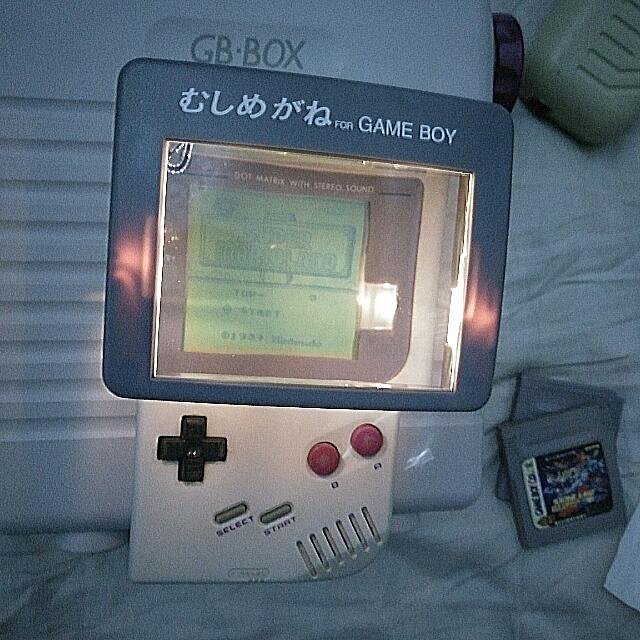 Rare Authentic Nintendo Gameboy Life GBBox Bundle Included Light Boy
