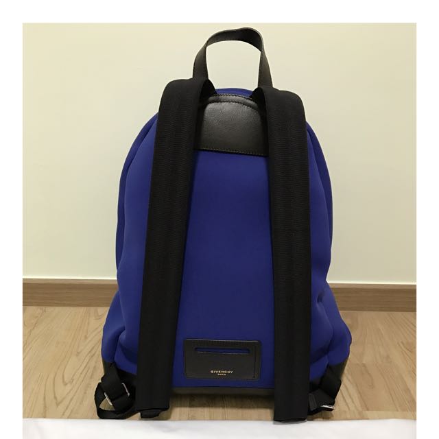 Givenchy Star Stripe Neoprene Backpack Blue Luxury Bags Wallets on Carousell