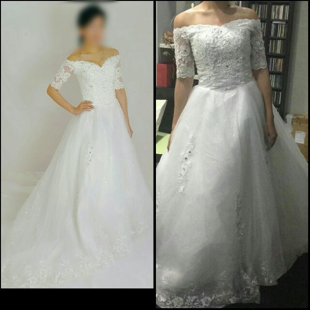Gown Modification And Alteration Before And After Image