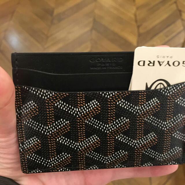 Brand new goyard card holder ( noir) colour, Luxury, Bags & Wallets on  Carousell