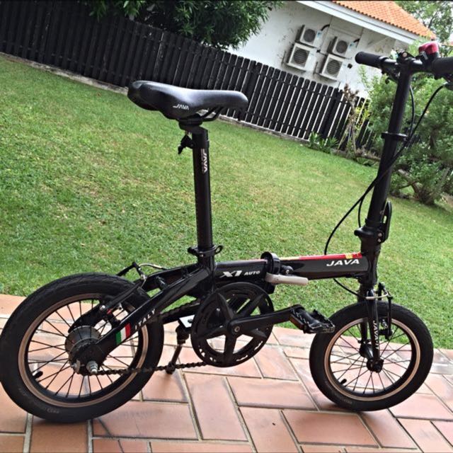 java x1 folding bike