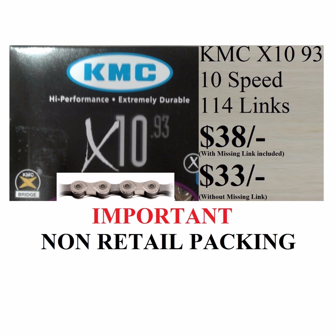 kmc x10 missing link