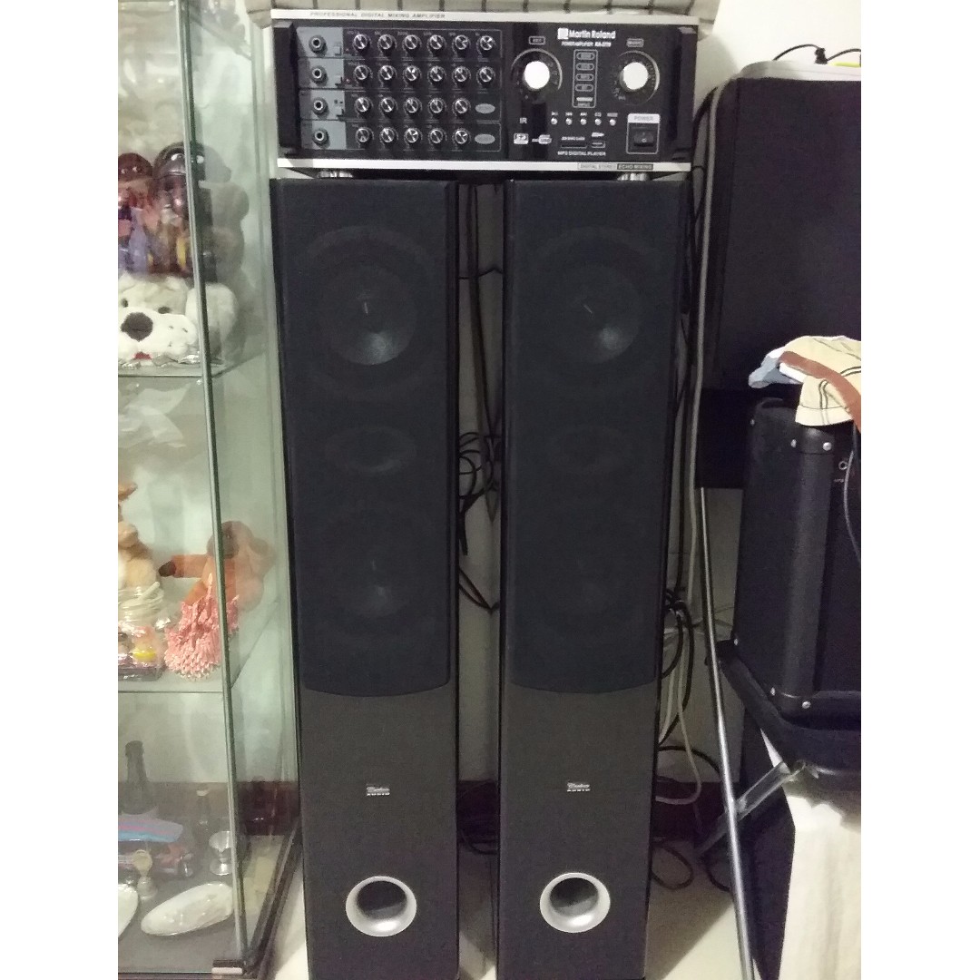 tower speaker amplifier
