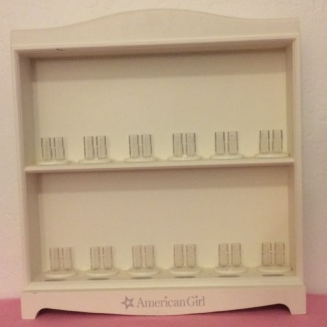 american girl mini doll display shelf