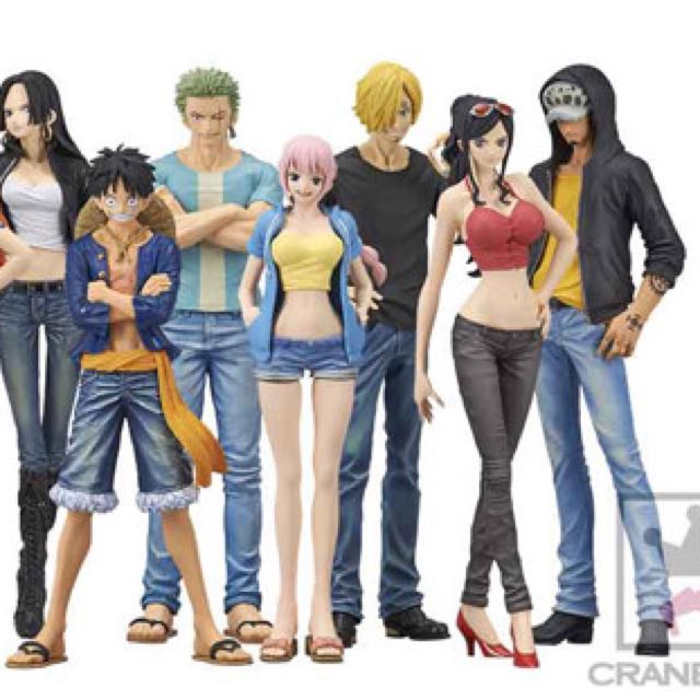 One Piece Banpresto Jeans Freak Full Set Of 12 Hobbies Toys Toys Games On Carousell