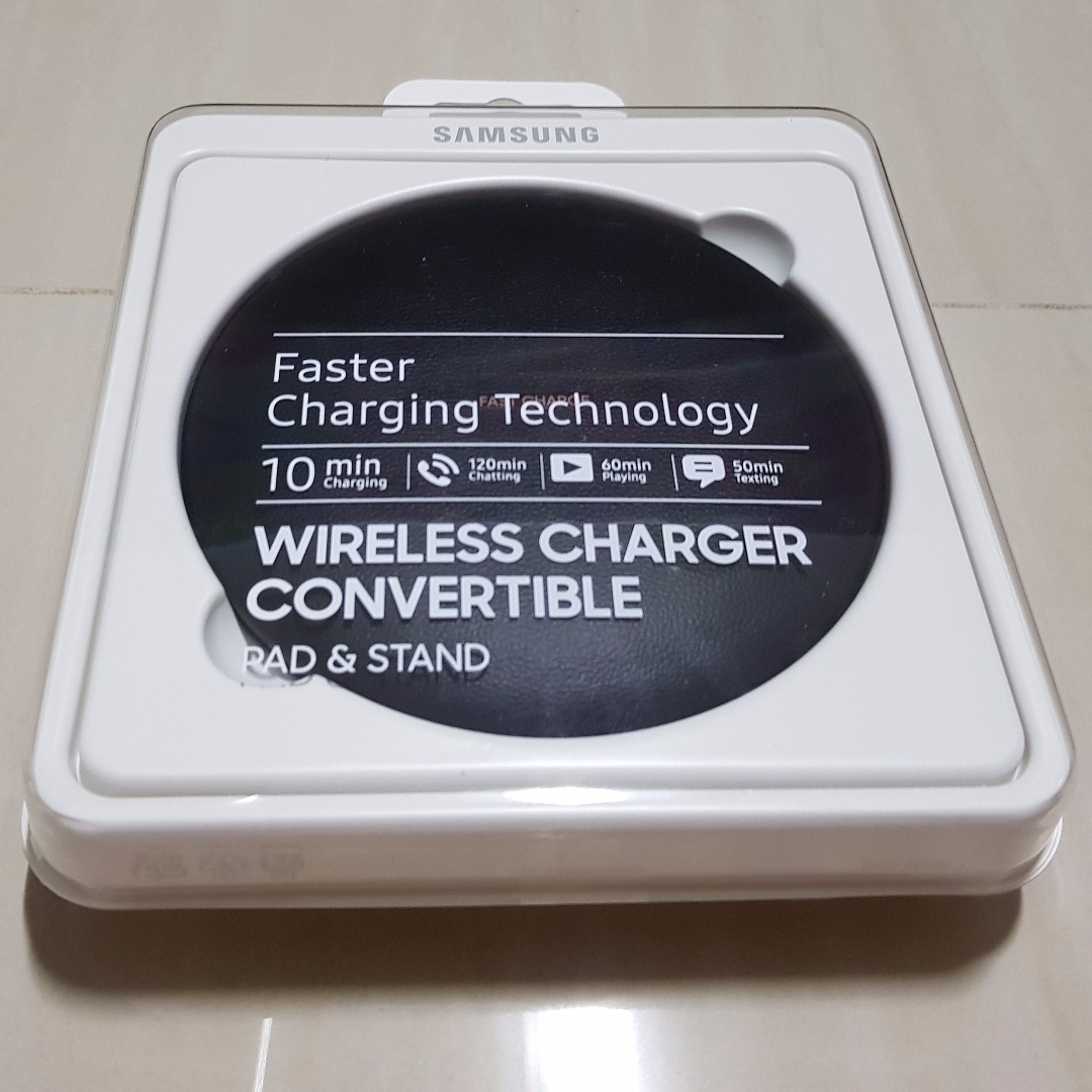 Wireless Charger Convertible, Black Mobile Accessories - EP