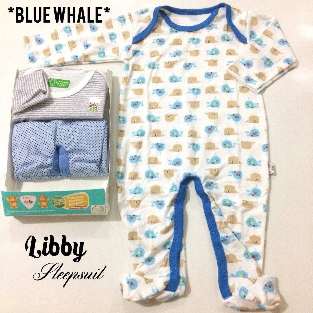 baby boy sleepsuit set