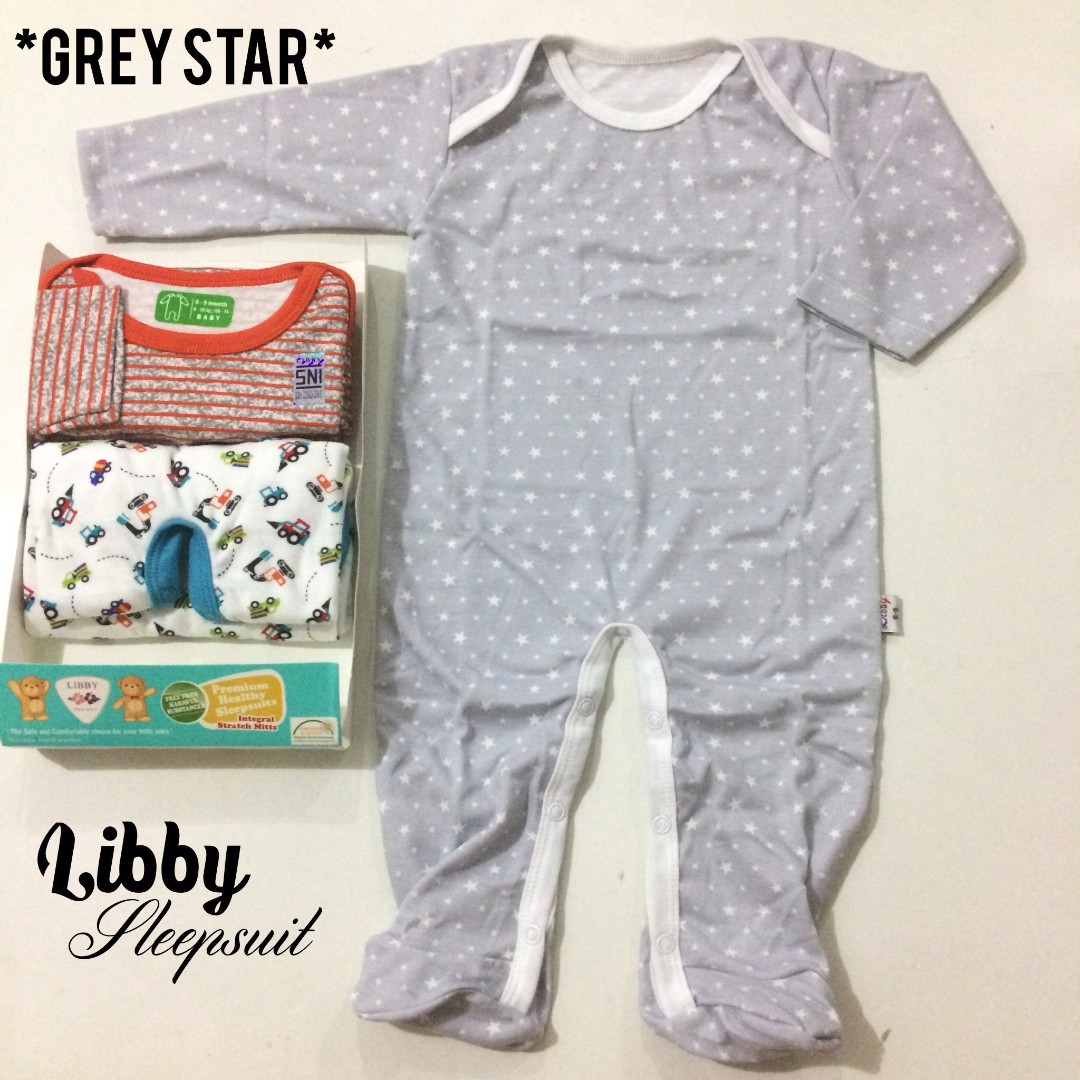 baby boy sleepsuit set